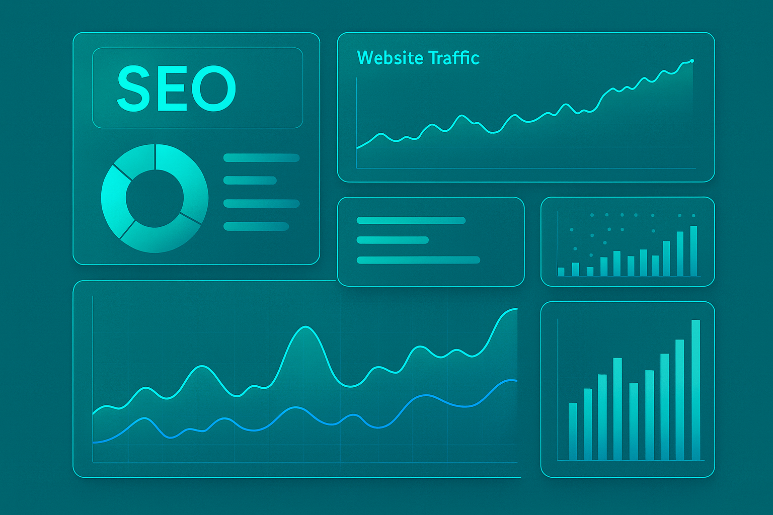 Moderne nettsider med SEO og AI-optimalisering